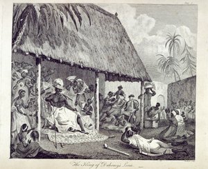 La levée du roi de Dahomey, planche I de 