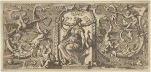 Vue Visus, des Cinq Sens, vers 1655