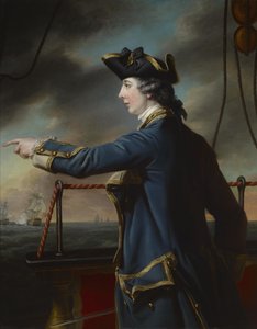 Portrait du capitaine Edward Knowles, R.N. (1742-1762) - Francis Cotes