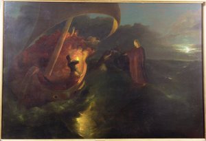 Christ marchant sur la mer de Galilée