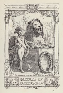 Un autre livre de vers pour les enfants : Ballades de marins (litho) - Francis Donkin Bedford