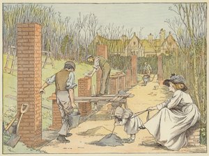 Constructeur (lithographie couleur) - Francis Donkin Bedford