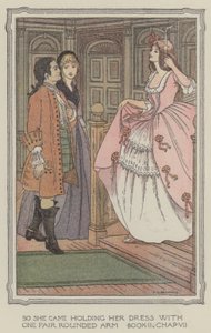 Illustration pour The History of Henry Esmond (lithographie couleur) - Francis Donkin Bedford