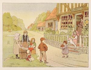 La boutique du boulanger, tirée de "The Book of Shops" (Le livre des boutiques)
