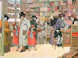 La librairie, 1899 - Francis Donkin Bedford