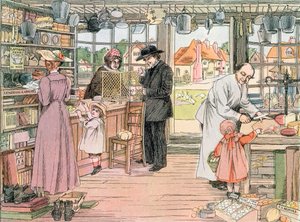 Le Magasin Général, 1899. Du Livre des Boutiques, 1899