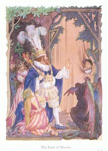 The Lord of Misrule (lithographie couleur) - Francis Donkin Bedford