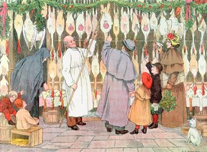 Le Volailler, 1899. Du Livre des Boutiques, 1899