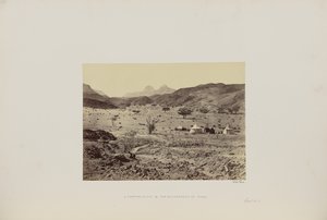 Un camping dans le désert du Sinaï - Francis Frith