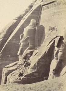 Abou Simbel, Nubie, 1857