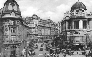 Aldwych, Londres, début du 20e siècle