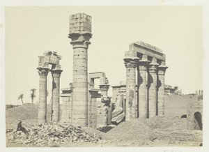 Temple de Cléopâtre à Erment, près de Thèbes - Francis Frith