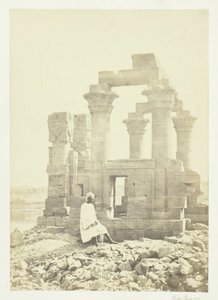 Tôt le matin à Wady Kardassy, Nubie, 1857 - Francis Frith