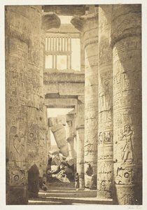Intérieur de la salle des colonnes, 1857, imprimé en 1862 - Francis Frith