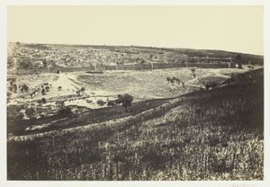 Jérusalem, depuis le mont des Oliviers, n° 2 - Francis Frith