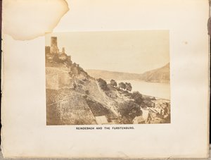 Reindebach et le château de Furstenburg - Francis Frith