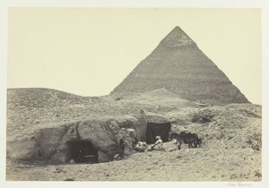 Tombes rocheuses et pyramide de Belzoni, Gizeh