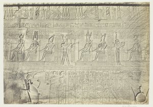 Sculptures de la muraille extérieure, Dendera