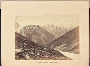 Sommet du col de la Furca - Francis Frith