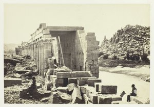 La Colonnade, île de Philæ - Francis Frith