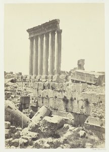 Les grandes colonnes de Baalbec