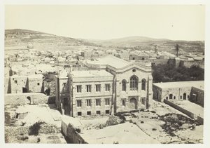 La nouvelle église anglaise depuis la tour d