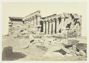 Le Temple de Maharaka, Nubie, 1857 - Francis Frith