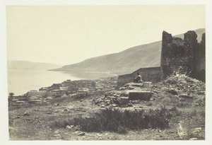 La ville et le lac de Tibériade, du nord, 1857 - Francis Frith