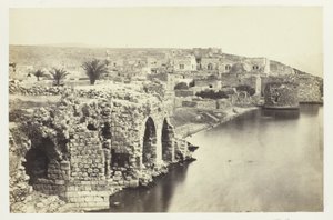 La ville et le lac de Tibère, vus du sud - Francis Frith