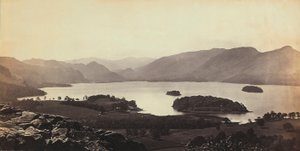 Le lac près de Derwentwater en Grande-Bretagne - Francis Frith