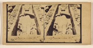 [Der kleine Felsentempel von Abu Simbel.] - Francis Frith
