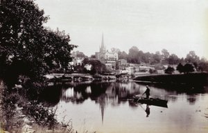La ville de Ross-On-Wye, vue d