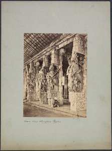 Cour des chevaux de Trichinopoly - Francis Frith and Co.