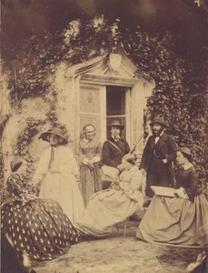 Groupe familial Claudet, Château de la Roche, Amboise