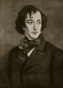 Portrait de Benjamin Disraeli, illustration de 