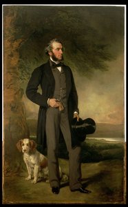 Portrait de John Hick Esq, JP, c.1861