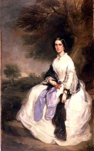 Portrait de Mme John Hick, c.1861