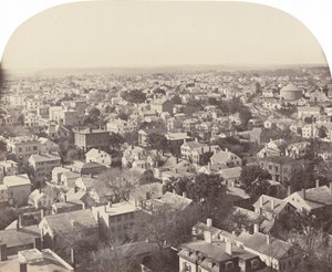 Vue vers le nord-ouest depuis Westminster Street, Providence - Francis Hacker