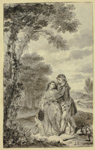 Illustration de Roderick Random, par Tobias Smollett - Francis Hayman