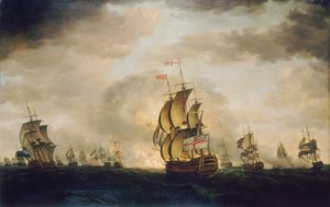 La bataille au clair de lune : la bataille au large du cap Saint-Vincent