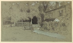 La vieille maison Hopkinson, Bordentown, NJ - Francis Hopkinson Smith