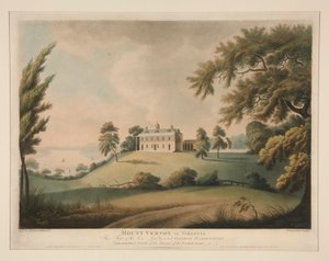 Mount Vernon en Virginie / La résidence du défunt Lieutenant Général George Washington - Francis Jukes