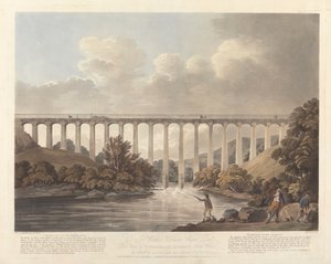 Aqueduc de Pontysyllte, nord du Pays de Galles