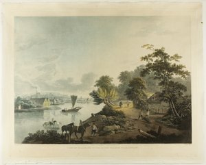 Vue de Hillbank sur la Tamise près de Londres - Francis Jukes