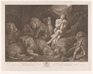 Daniel dans la fosse aux lions - Francis Lamb
