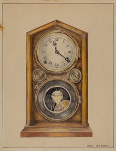 Pendule de cheminée - Francis Law Durand