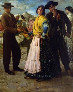 Le diseur de bonne aventure - Francis Luis Mora