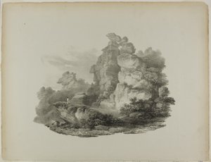 Rochers de Brimham, près de Pateley Bridge, Yorkshire - Francis Nicholson