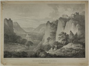 Le château du Tyrol, près de Meran - Francis Nicholson