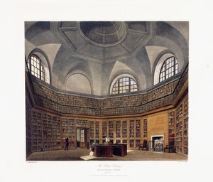 La bibliothèque du roi, Buckingham House - Francis Phillip (after) Stephanoff